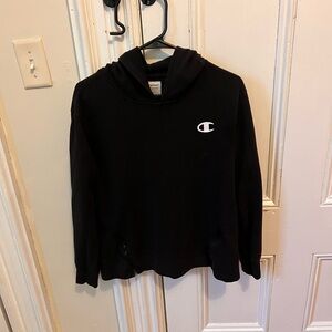 Champion Black Athletic Hoodie